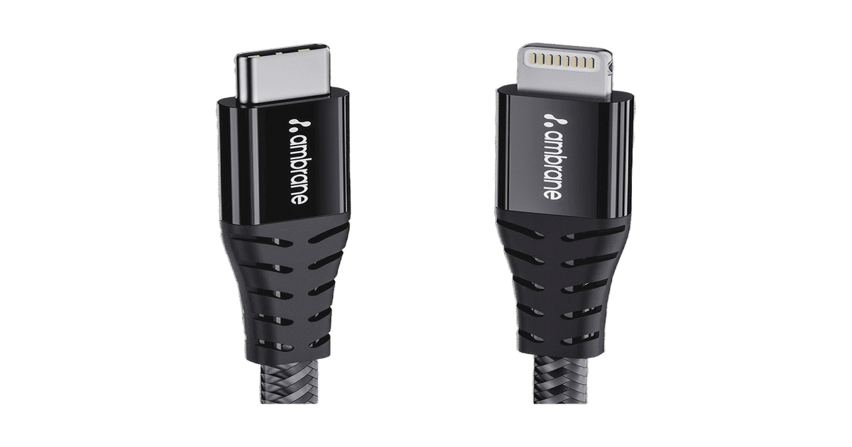 Ambrane ABTL 125G C To L 1.25M Cable — image 2
