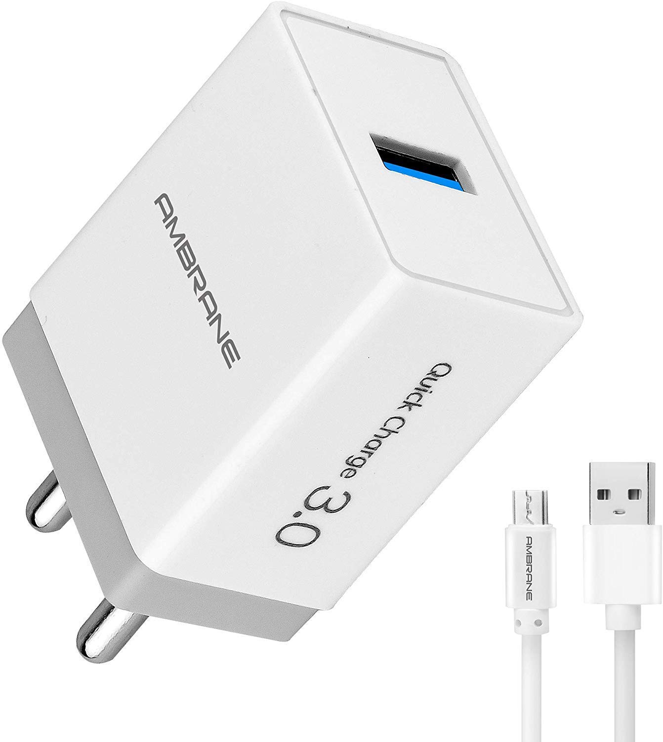 Ambrane AWC47 T Wall Charger With Type C Cable — image 3