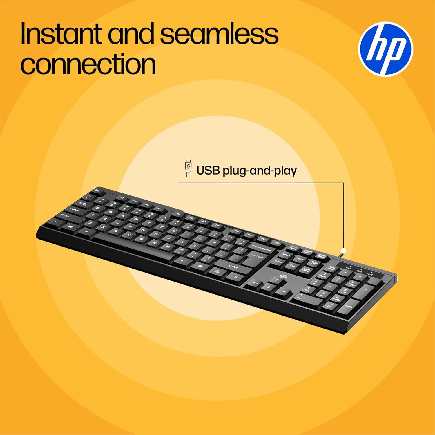 HP K120 Wired Keyboard — image 3