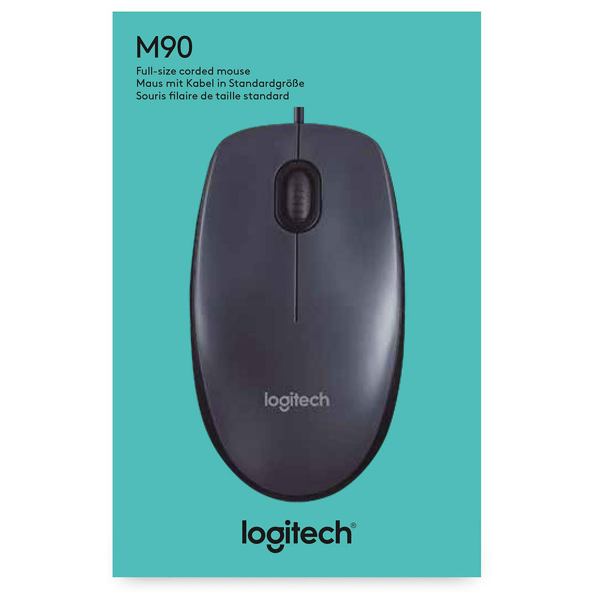 Logitech Wired Mouse M90 — image 2