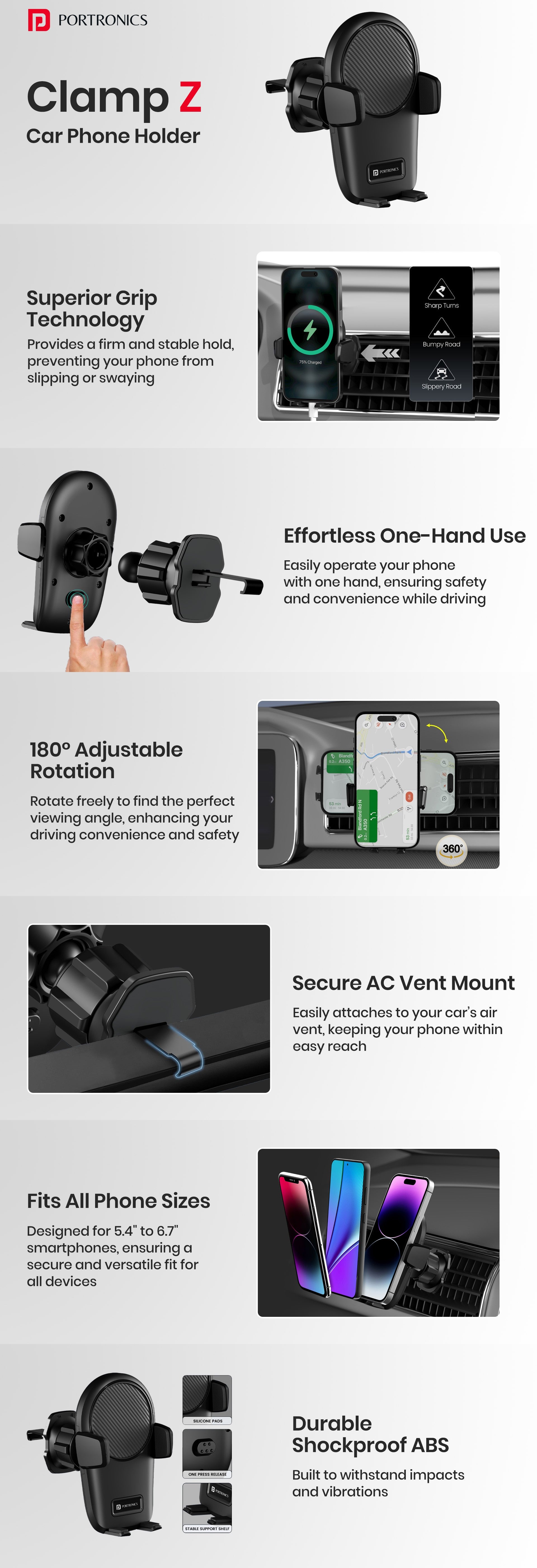 Portronics POR 2531 Clamp Z — image 3