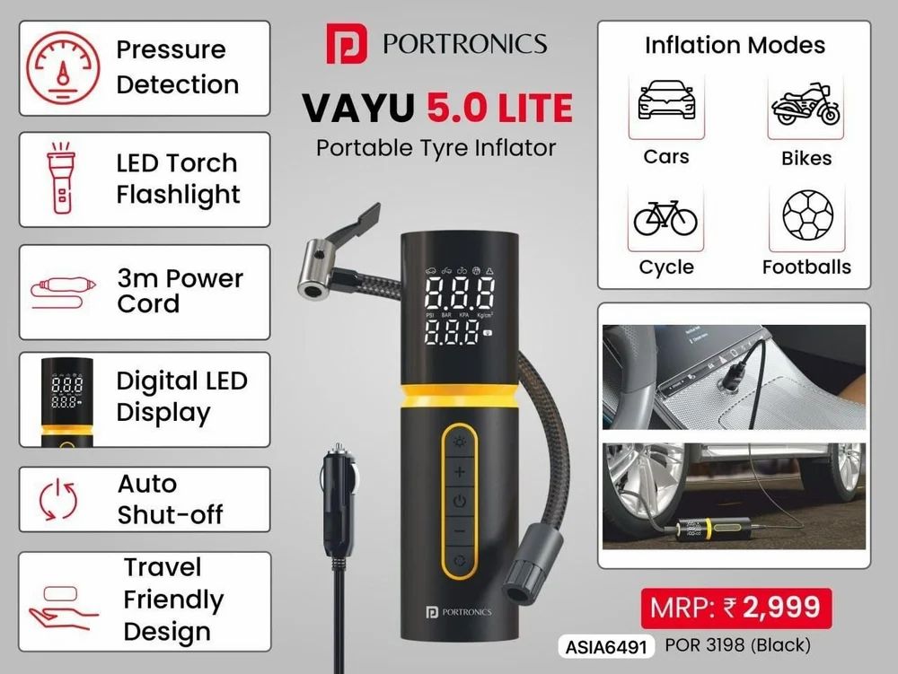 Portronics Vayu 5.0 Lite POR 3198 — image 3